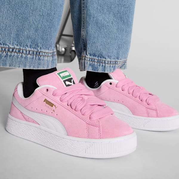 Sneakers Suede XL pour enfant et adolescent, Mauved Out-PUMA White, extralarge